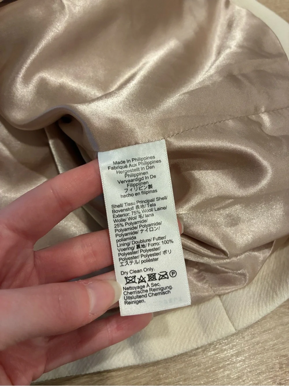 J. Crew Women’s Evening Blazer Jacket Italian Double Cloth Wool Size 10 *READ